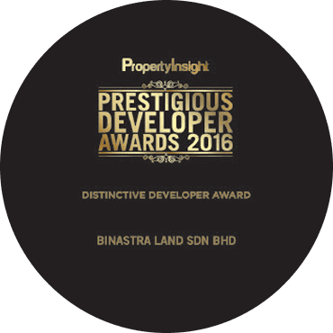 PropertyInsight Prestigious Developer Awards 2016 — Distinctive Developer Award